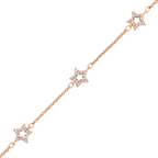 Celestial Spark Triple Star Pavé