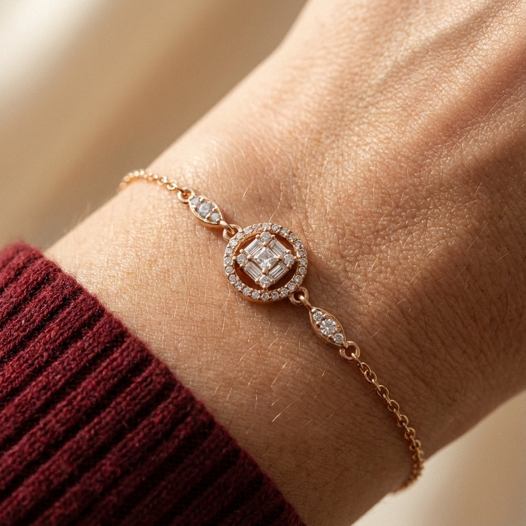 Radiant Baguette Halo