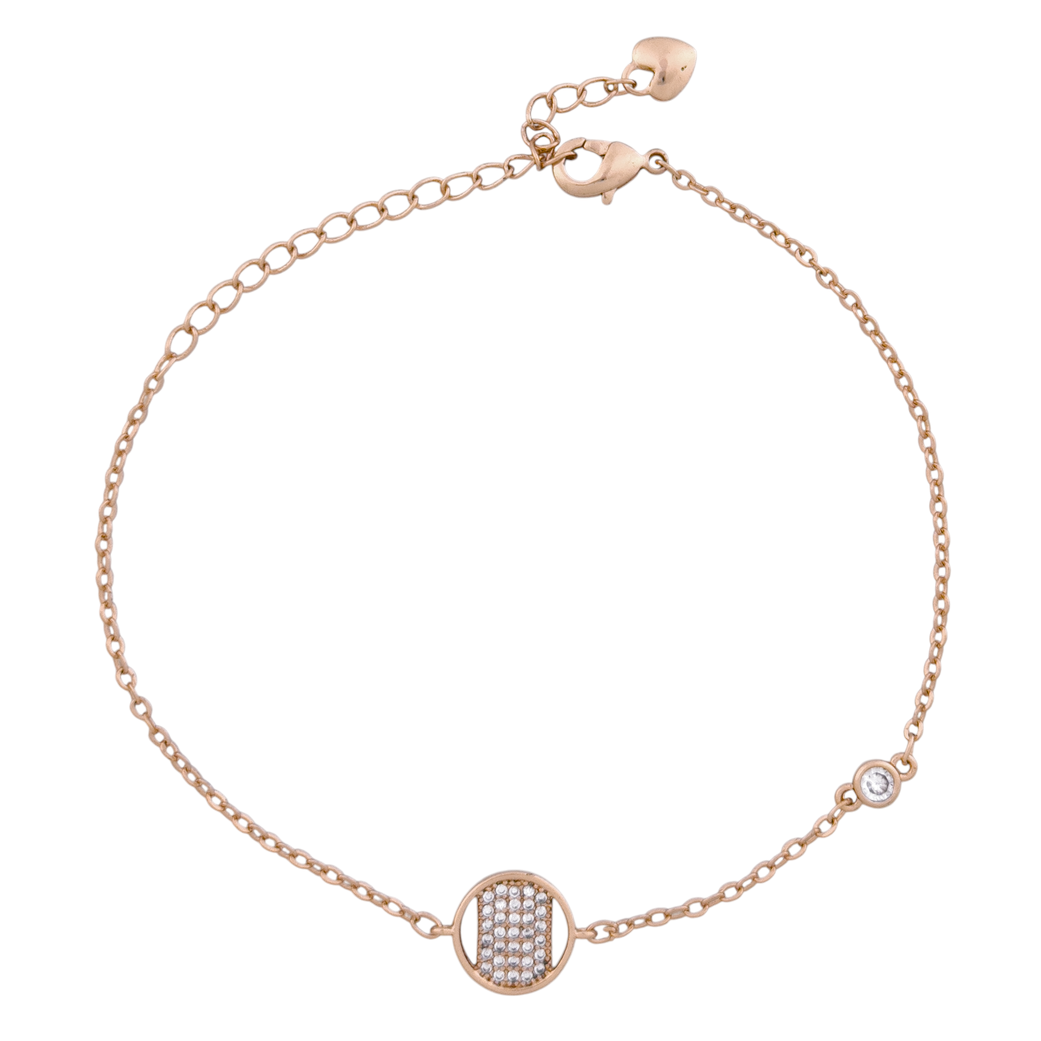 Aurora Pavé Circle Charm