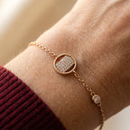 Aurora Pavé Circle Charm