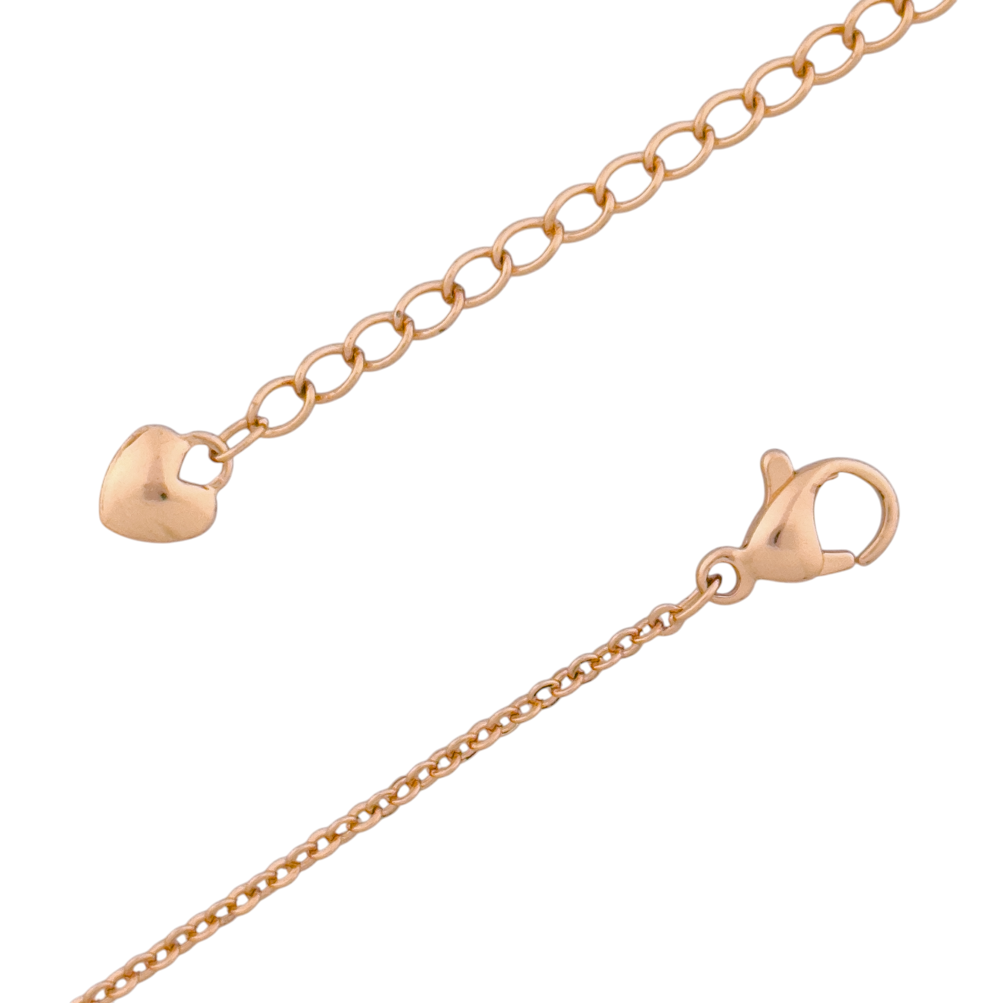 Dual Heart Pavé Link