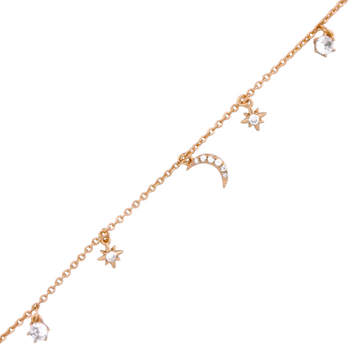 Celestial Dream Moon & Stars Charm