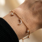 Celestial Dream Moon & Stars Charm