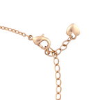 Adjustable lobster clasp and extension chain on 18K gold-plated bracelet