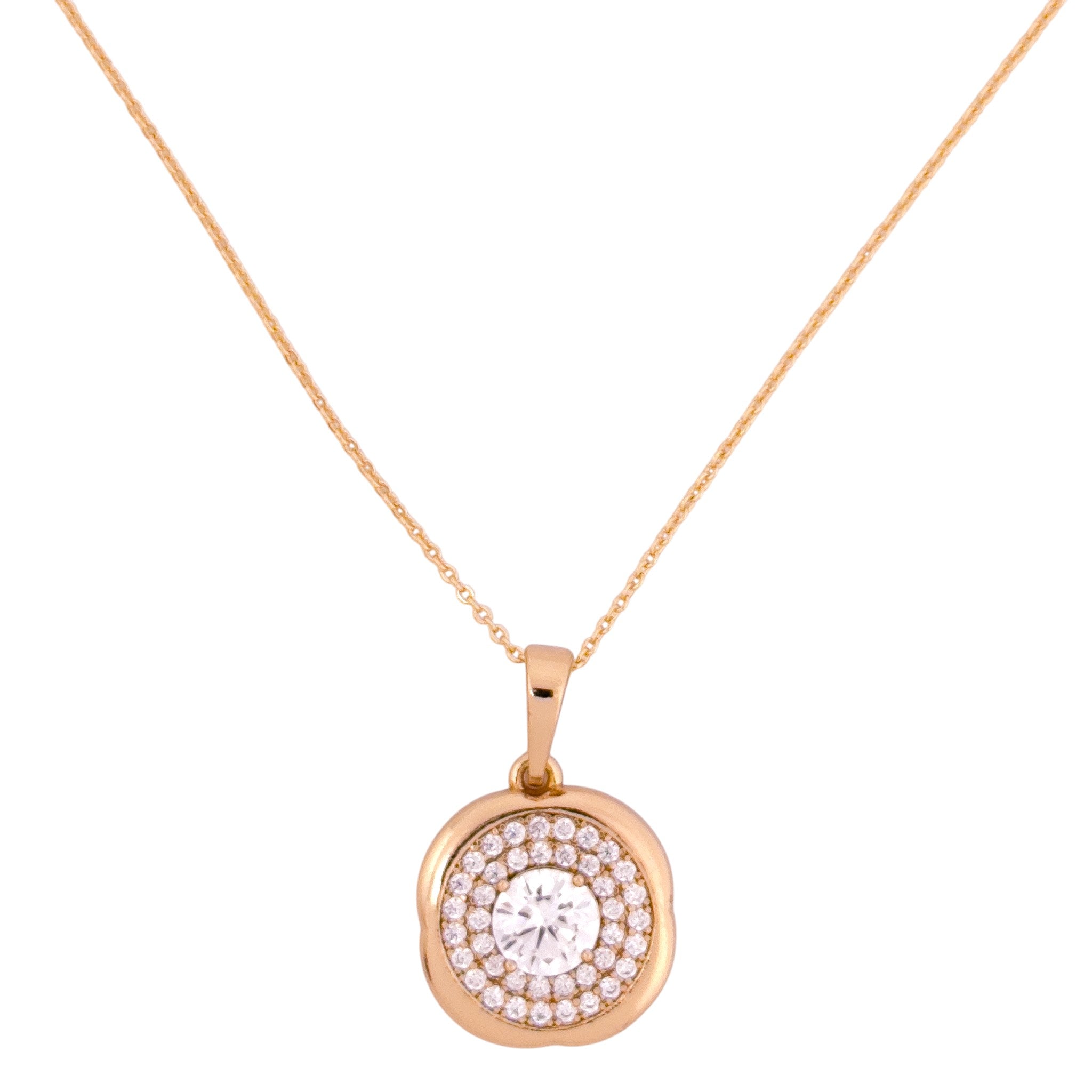 Radiant Round Double Halo