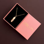 Bar pendant necklace in a Zircon Jewels gift box