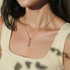 Triple Quatrefoil Floral Simulated Stone