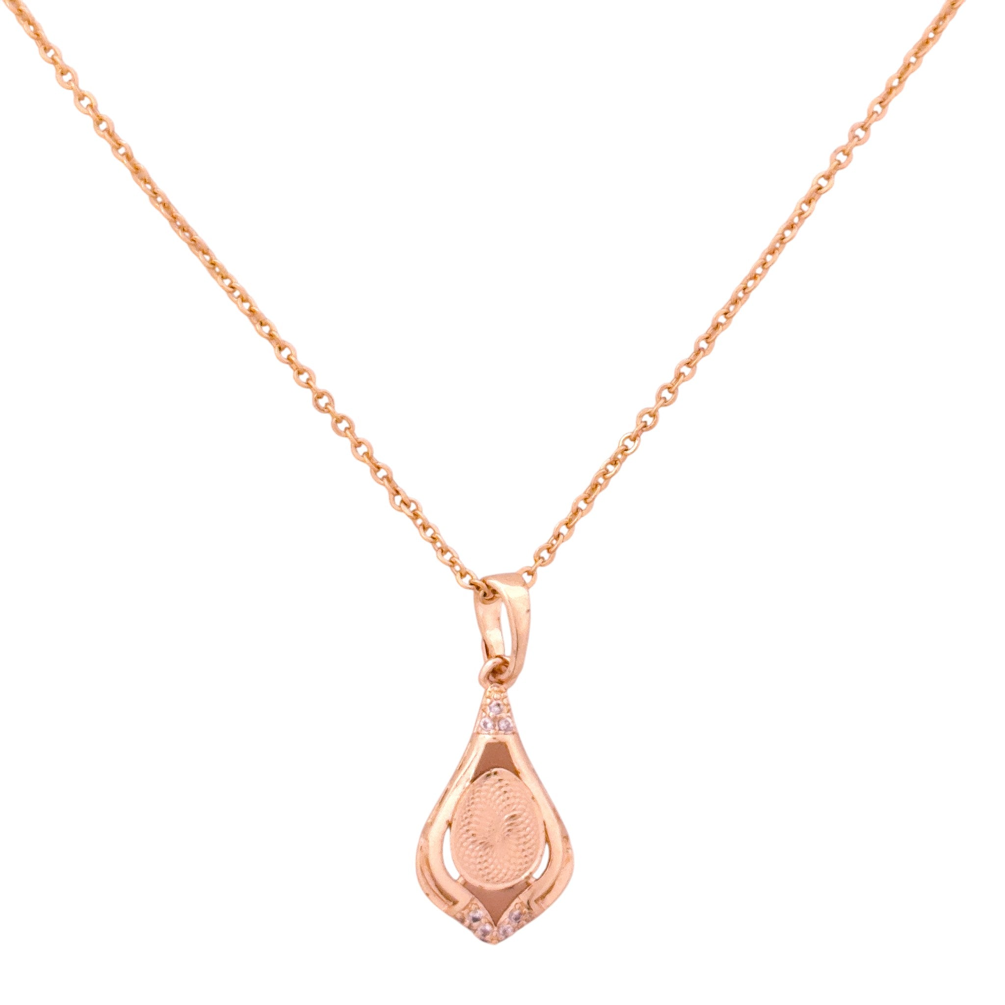 Engraved Teardrop Filigree