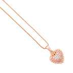 Scalloped Pavé Heart