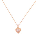 Scalloped Pavé Heart