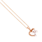 Heart & Cross Pavé Outline