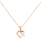 Heart & Cross Pavé Outline