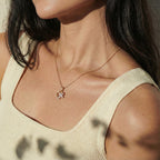 Heart & Cross Pavé Outline