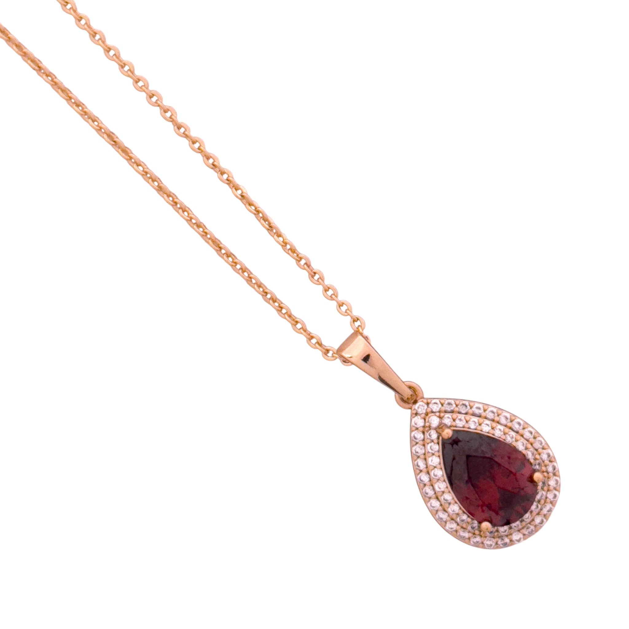 Scarlet Halo Teardrop