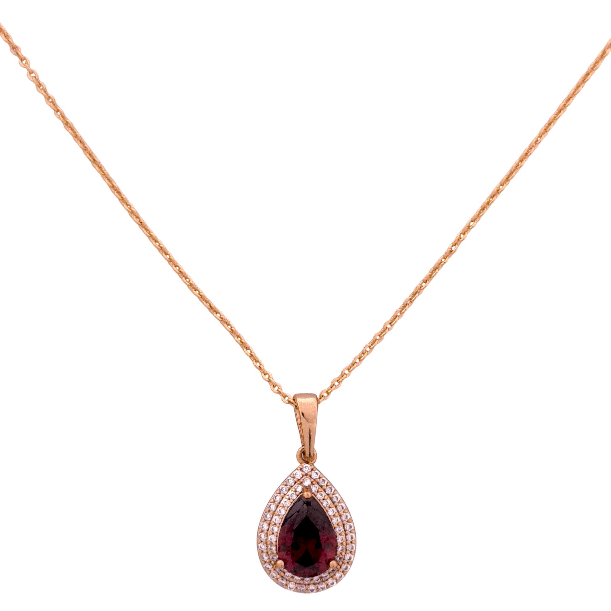 Scarlet Halo Teardrop